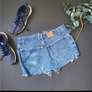 Vintage Lee's Cutoff Jean Booty Shorts